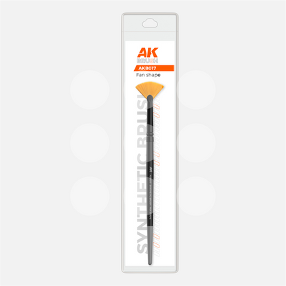 AK Synthetic Brush - Fan Shape