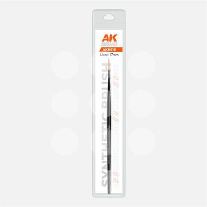 AK Synthetic Brush - Liner 17mm