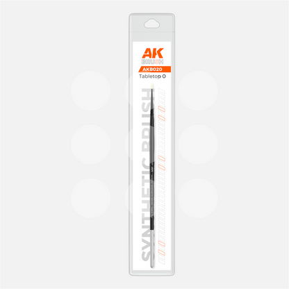 AK Synthetic Tabletop Brush - 0
