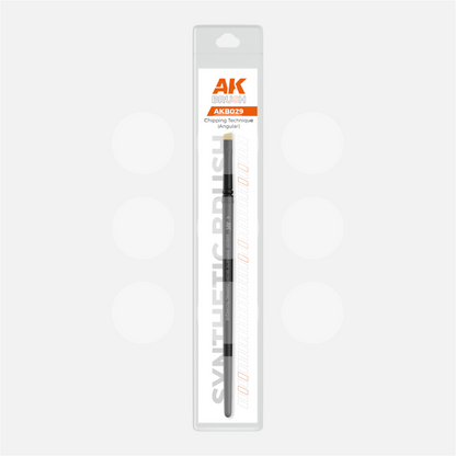 AK Synthetic Brush - Chipping Angular