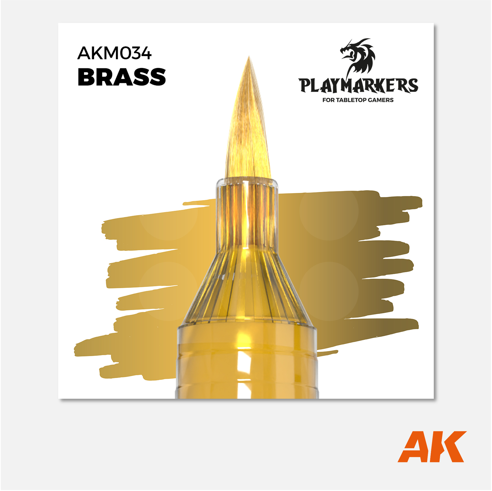 AK Playmarker -  Brass