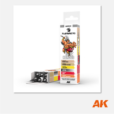 AK Playmarker Set - Heroes