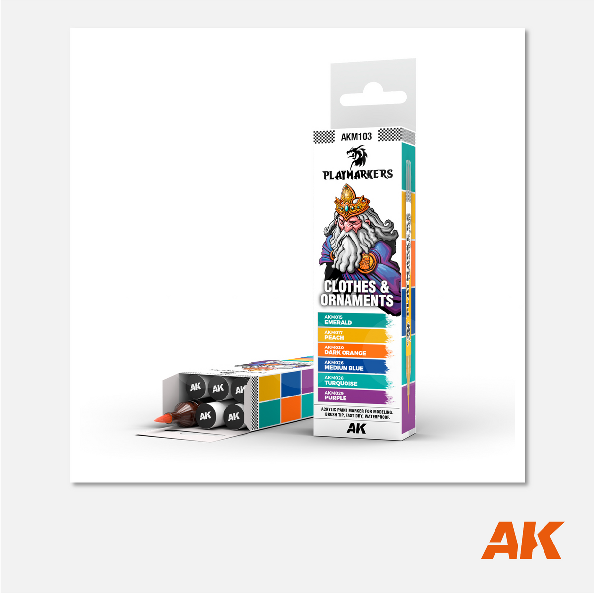 AK Playmarker Set - Clothes & Ornaments