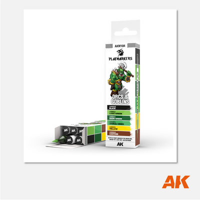 AK Playmarker Set - Orcs & Gobelins