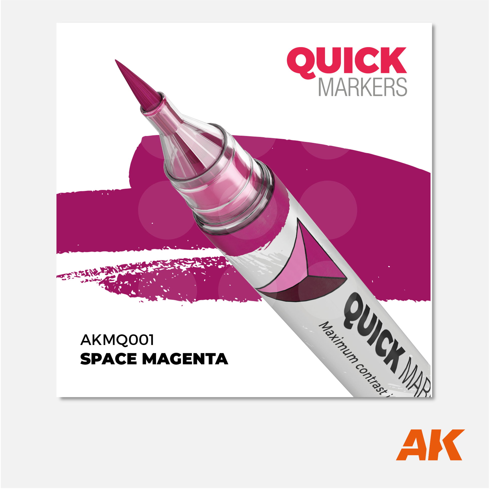 AK Quick Marker - Space Magenta
