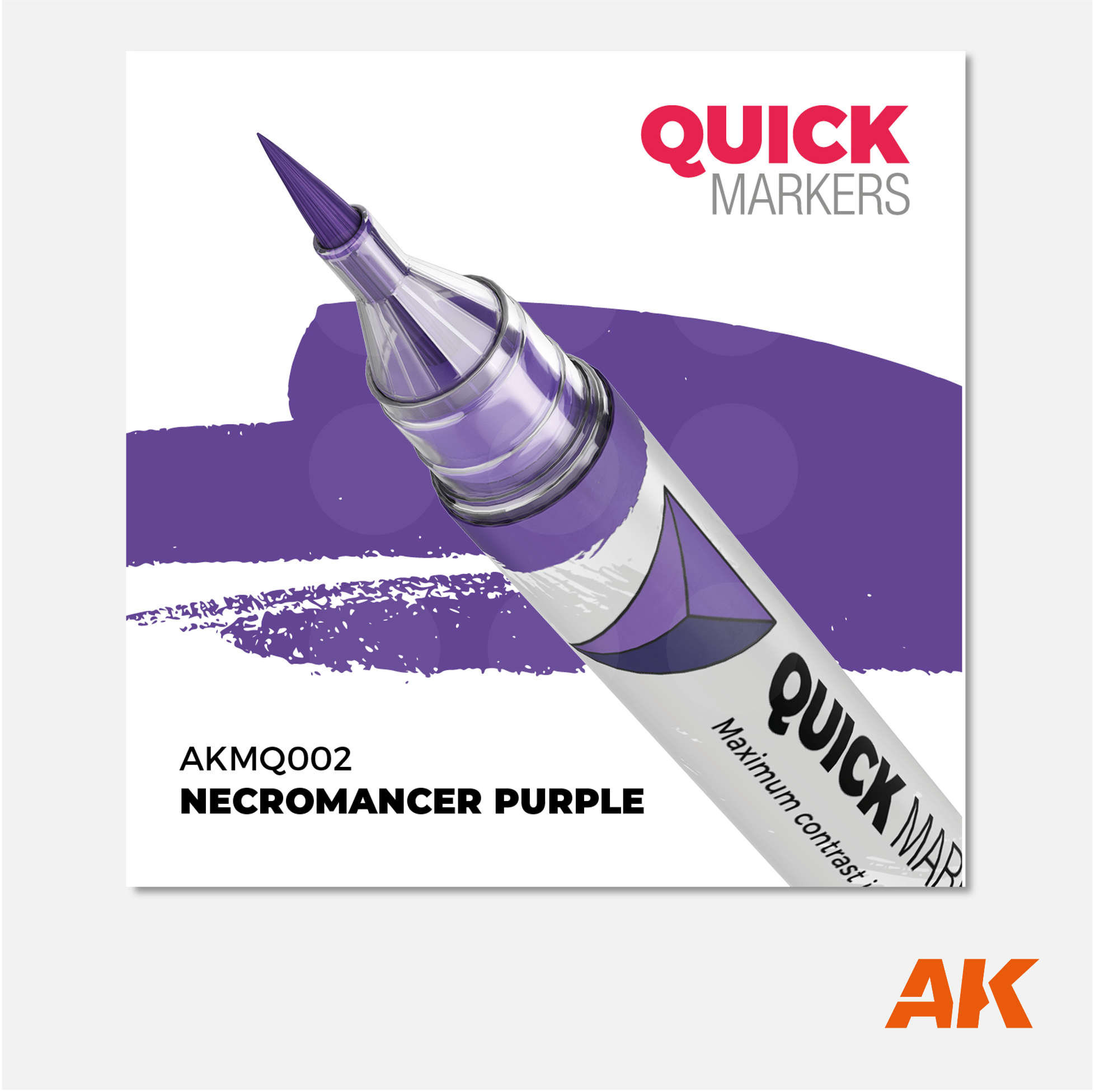 AK Quick Marker - Necromancer Purple