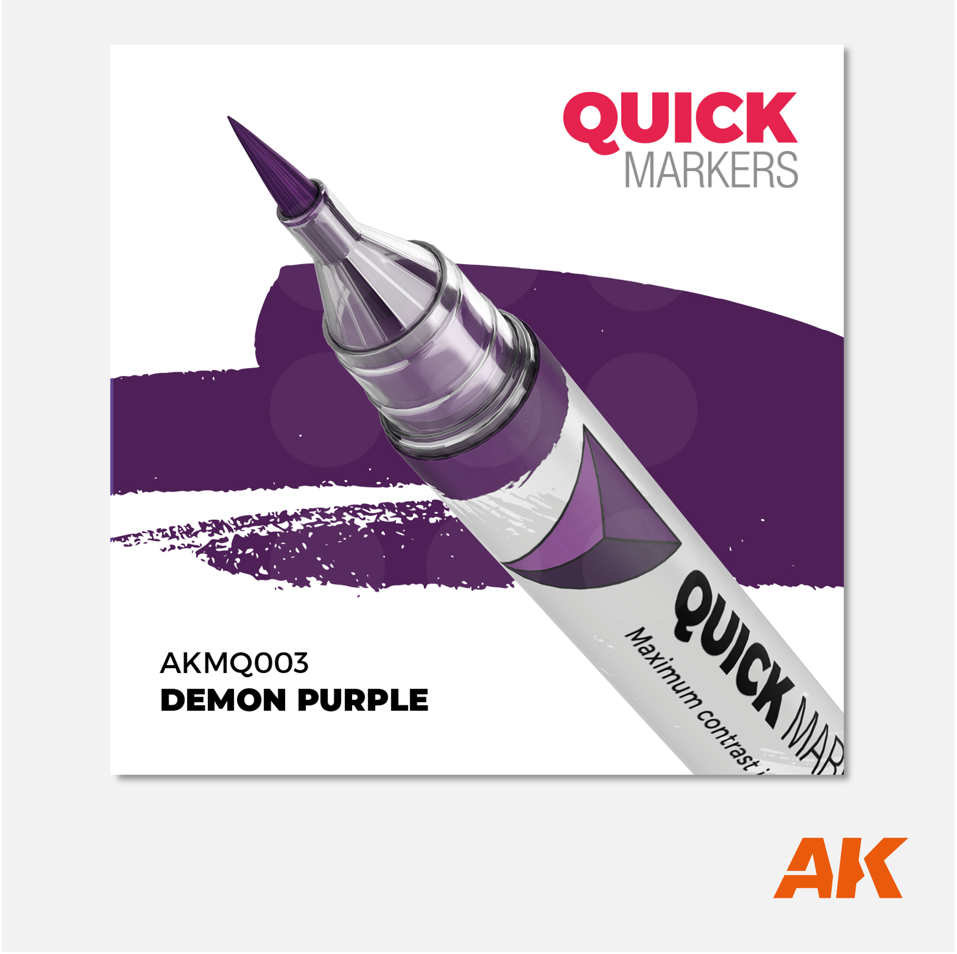 AK Quick Marker - Demon Purple