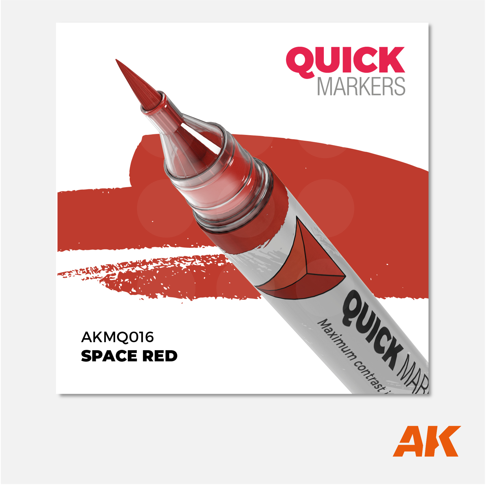 AK Quick Marker - Space Red