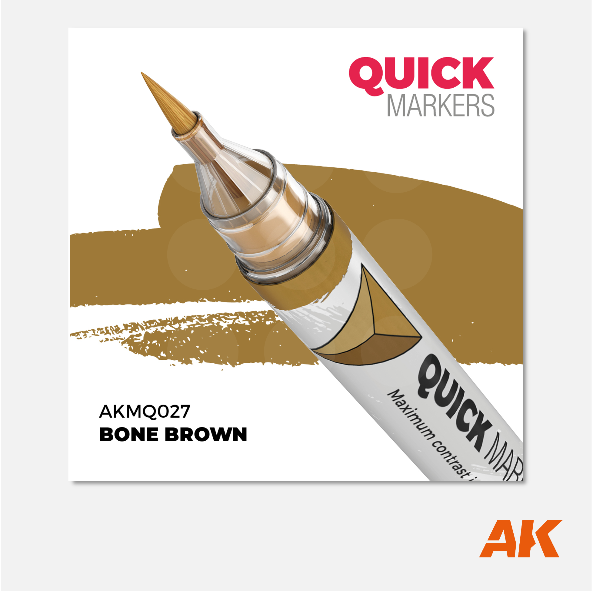 AK Quick Marker - Bone Brown