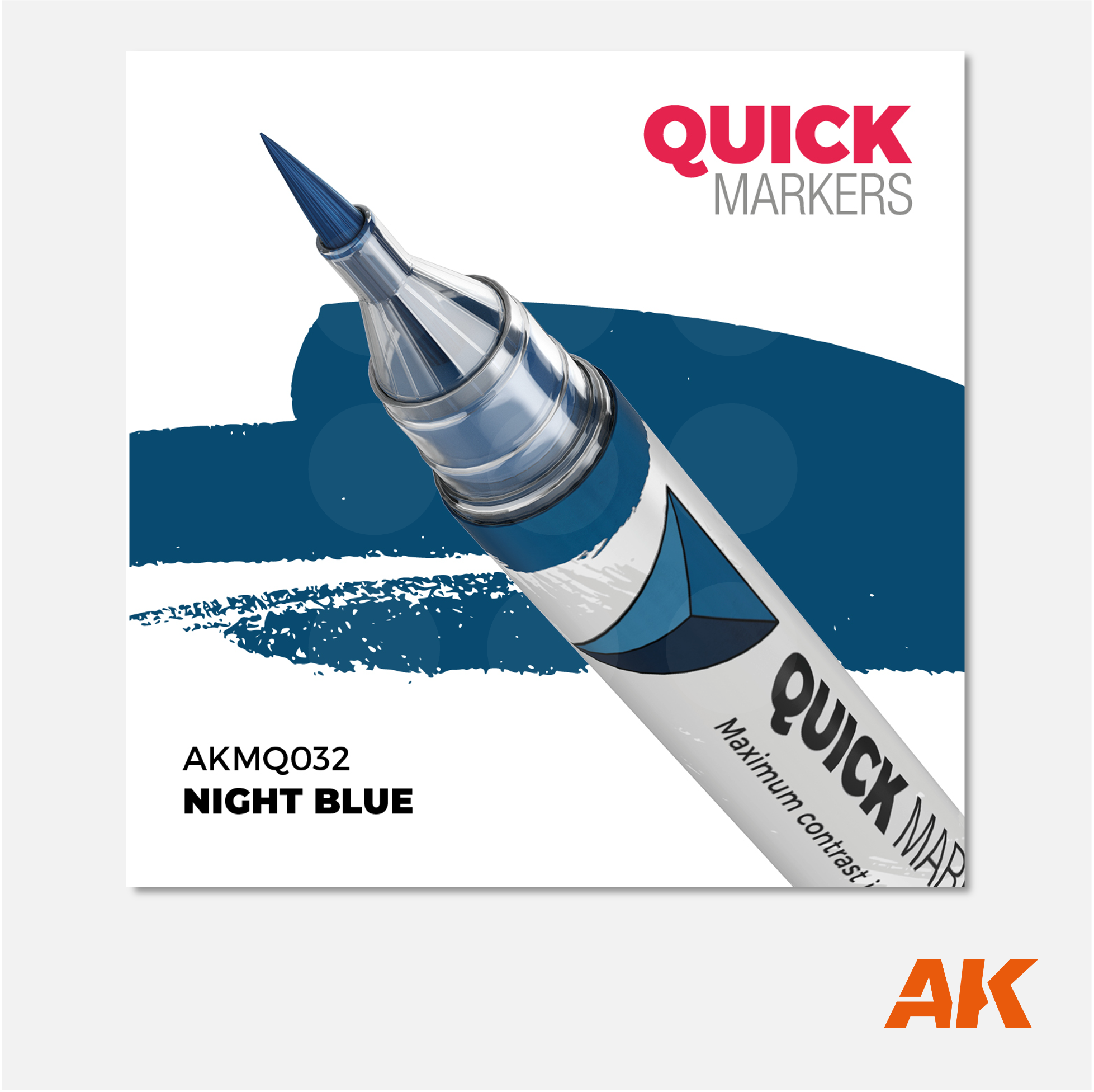 AK Quick Marker - Night Blue