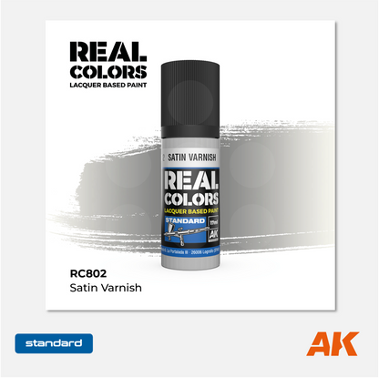 AK Interactive - Real Colors Lacquer Based Paint - Satin Varnish - RC802 - Gothaforce