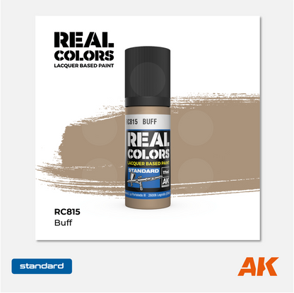 AK Interactive - Real Colors Lacquer Based Paint - Buff - RC815 - Gothaforce