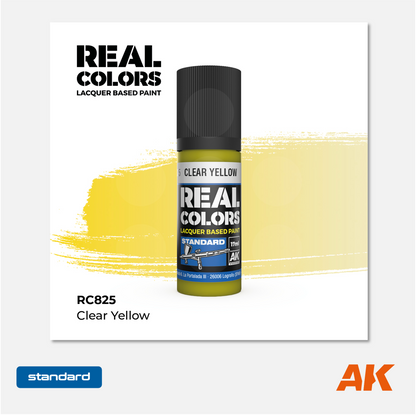 AK Interactive - Real Colors Lacquer Based Paint - Clear Yellow - RC825 - Gothaforce