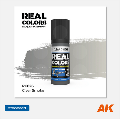 AK Interactive - Real Colors Lacquer Based Paint - Clear Smoke - RC825 - Gothaforce
