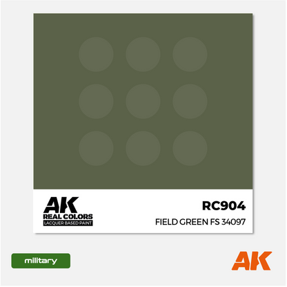 AK Real Colors - Field Green FS 34097