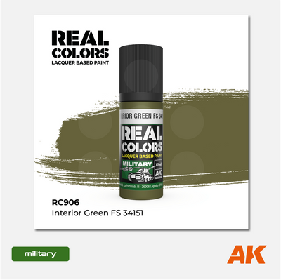 AK Interactive - Real Colors Lacquer Based Paint - Interior Green FS 34151 - RC906 - Gothaforce