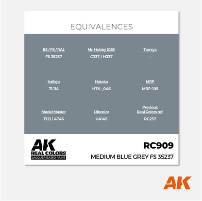 AK Real Colors - Medium Blue Grey FS 35237