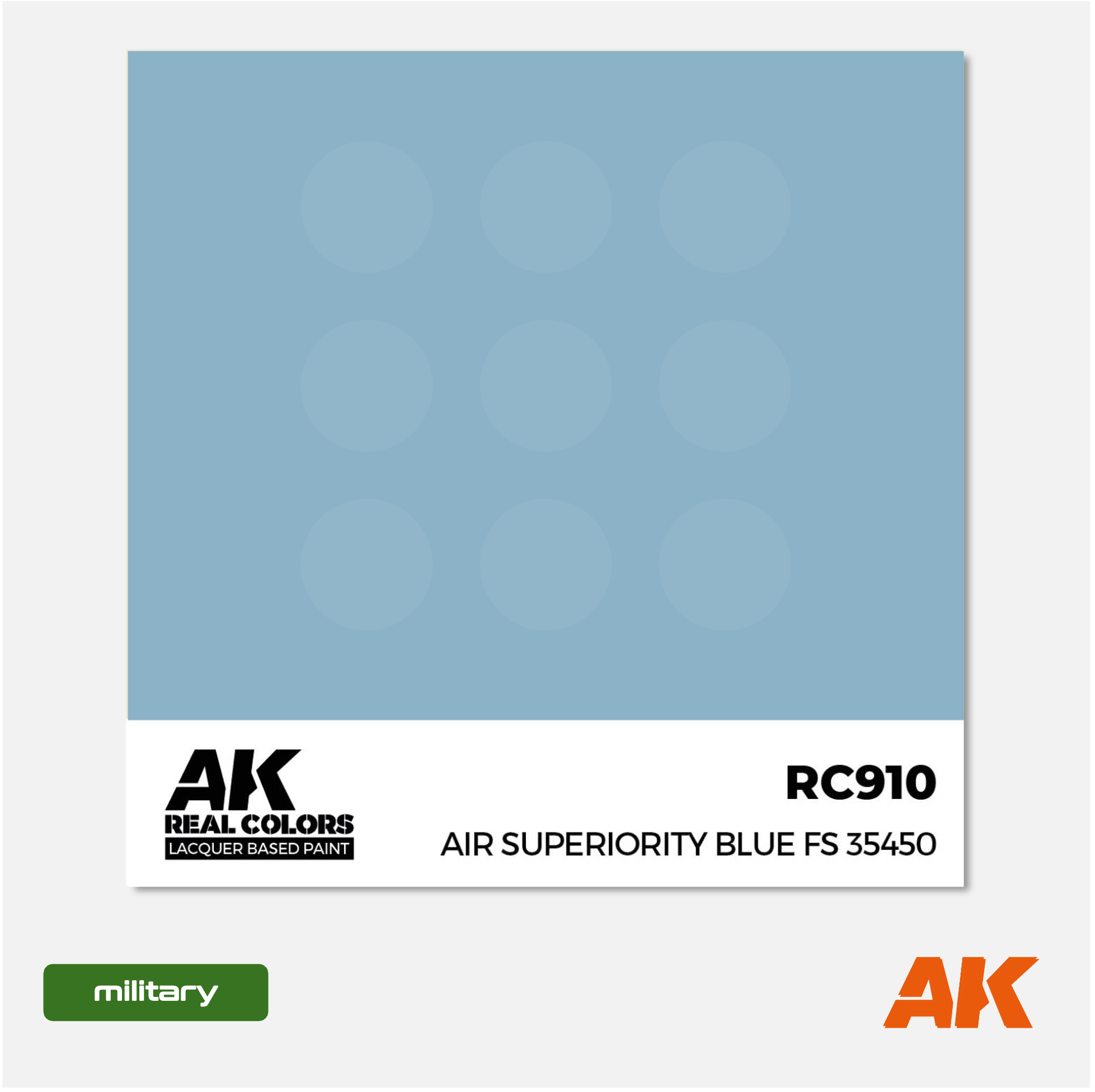 AK Real Colors - Air Superiority Blue FS 35450