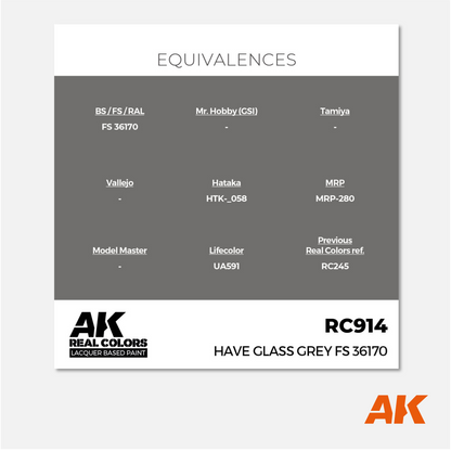 AK Real Colors - Have Glass Grey FS 36170