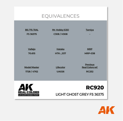 AK Real Colors - Light Ghost Grey FS 36375