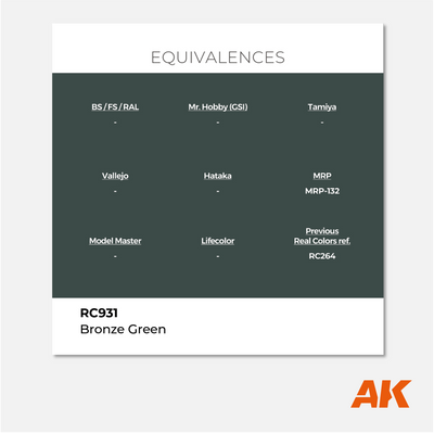 AK Real Colors - Bronze Green