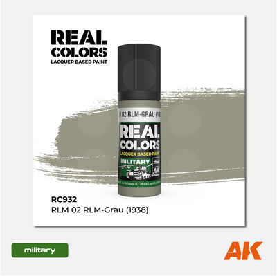 AK Real Colors - RLM 02 RLM-GRAU (1938)