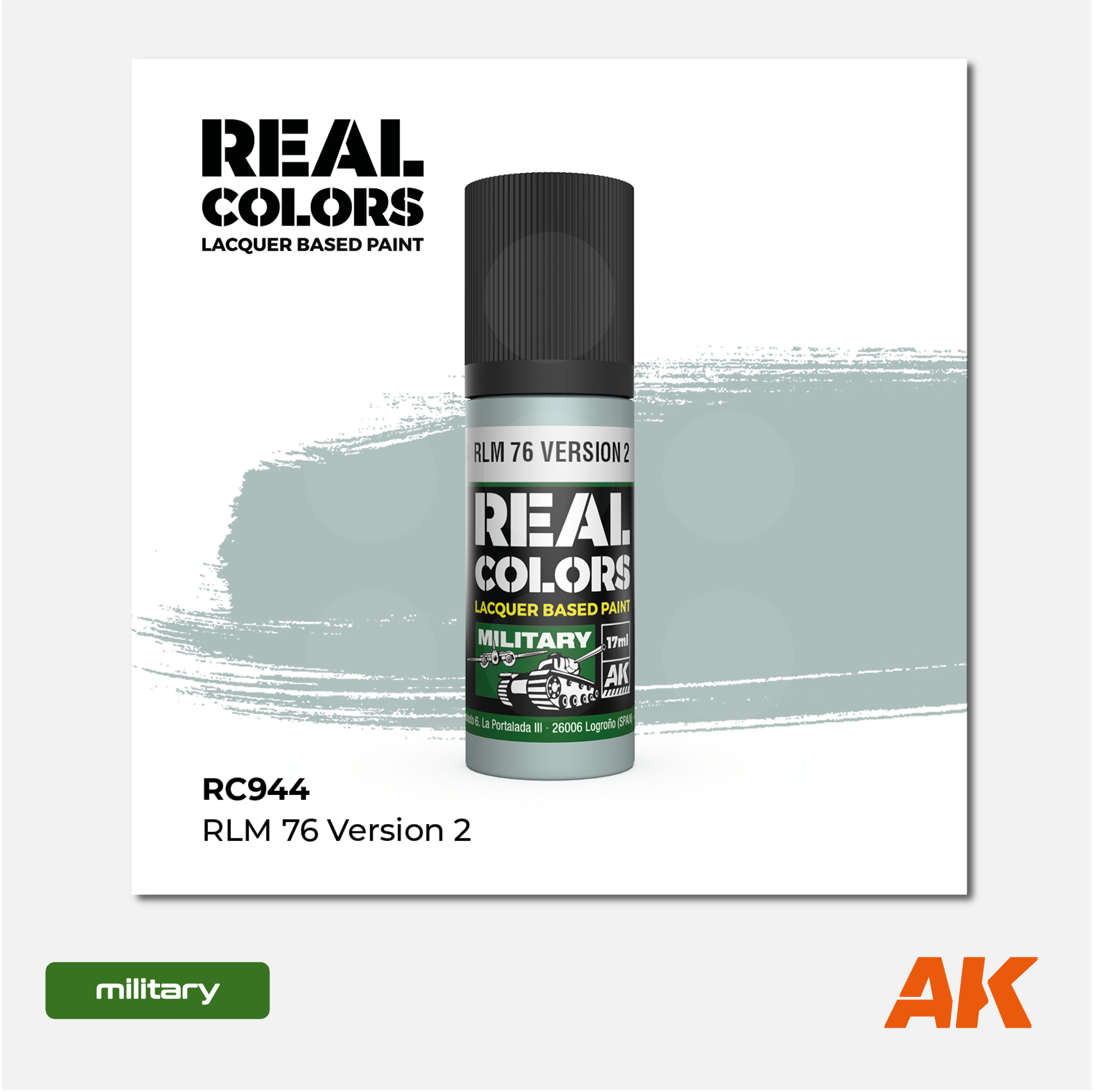 AK Real Colors - RLM 76 Version 2