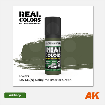AK Real Colors - IJN M3 (M) Nakajima Interior Green