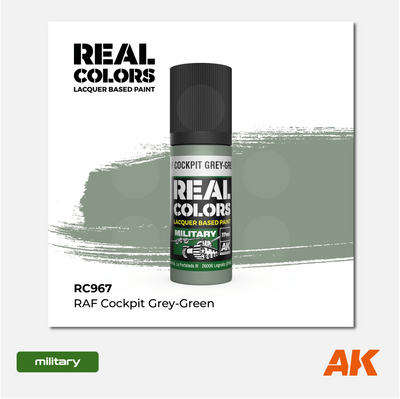 AK Real Colors - RAF Cockpit Grey-Green