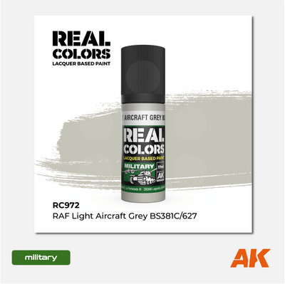 AK Real Colors - RAF Light Aircraft Grey BS381c/627