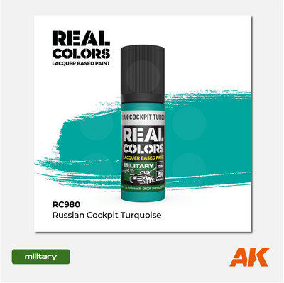 AK Real Colors - Russian Cockpit Turquoise