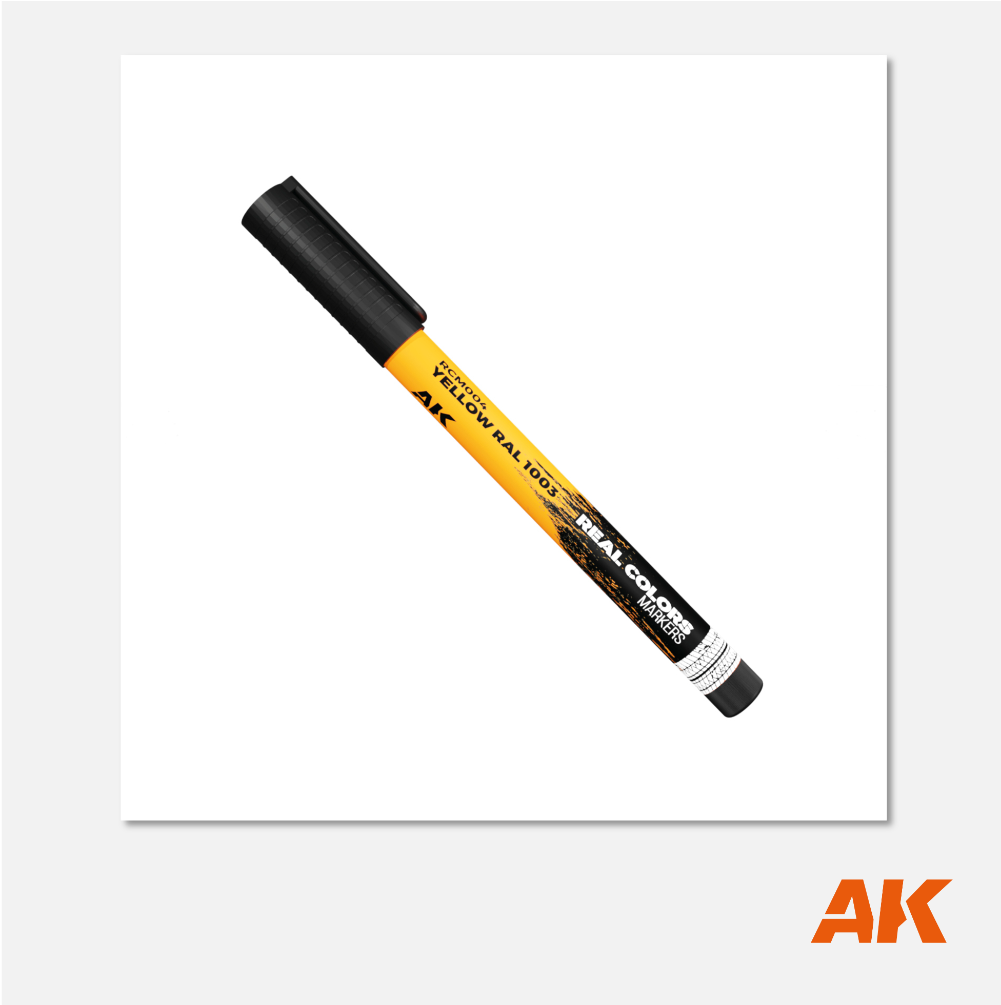 AK Interactive Real Colors Marker - Yellow RAL 1003 - RCM004 - Gothaforce