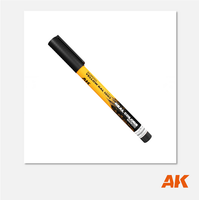 AK Interactive Real Colors Marker - Yellow RAL 1003 - RCM004 - Gothaforce