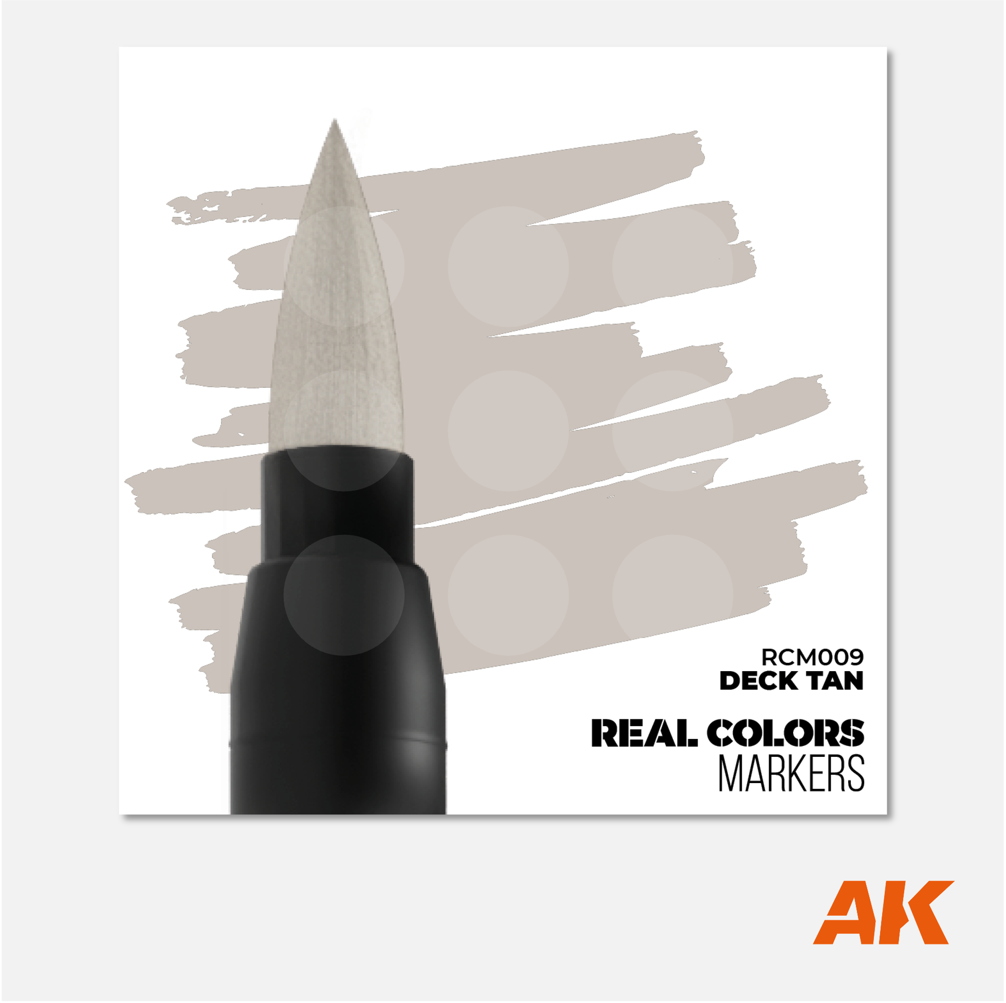 AK Interactive Real Colors Marker - Deck Tan - RCM009 - Gothaforce