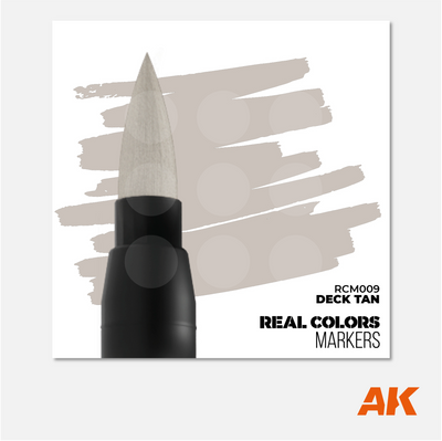 AK Interactive Real Colors Marker - Deck Tan - RCM009 - Gothaforce