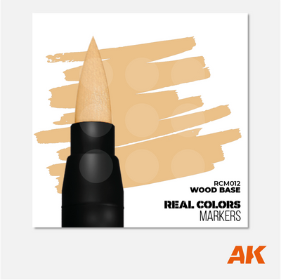 AK Interactive Real Colors Marker - Wood Base - RCM012 - Gothaforce