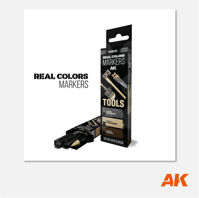 AK Interactive Real Colors Markers Set - Tools - RCM101 - Gothaforce