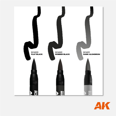AK Interactive Real Colors Markers Set - Wheels - RCM102 - Gothaforce