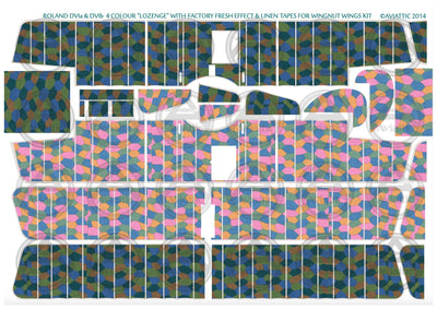 1/32 - Wingnut Wings - Roland D.VIb - 4 colour lozenge - linen tapes - factory fresh