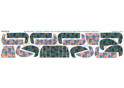 1/32 - Wingnut Wings - Roland D.VIb - 4 colour lozenge - linen tapes - factory fresh
