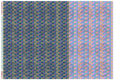 1/48 - 5 colour lozenge - full pattern - upper and lower surfaces - factory fresh
