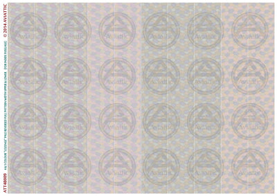 1/48 - 4 & 5 colour lozenge - pale reversed - full pattern - upper and lower - inside fuselage