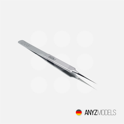 Anyz Models - Super Precision Tweezers - Stainless Steel - AN059 - Gothaforce