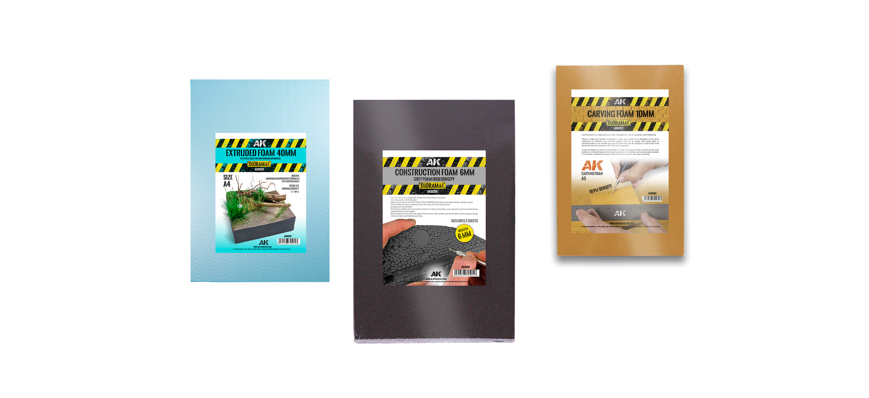 Gothaforce - Collection Banner - AK Interactive - Foams - Desktop Version