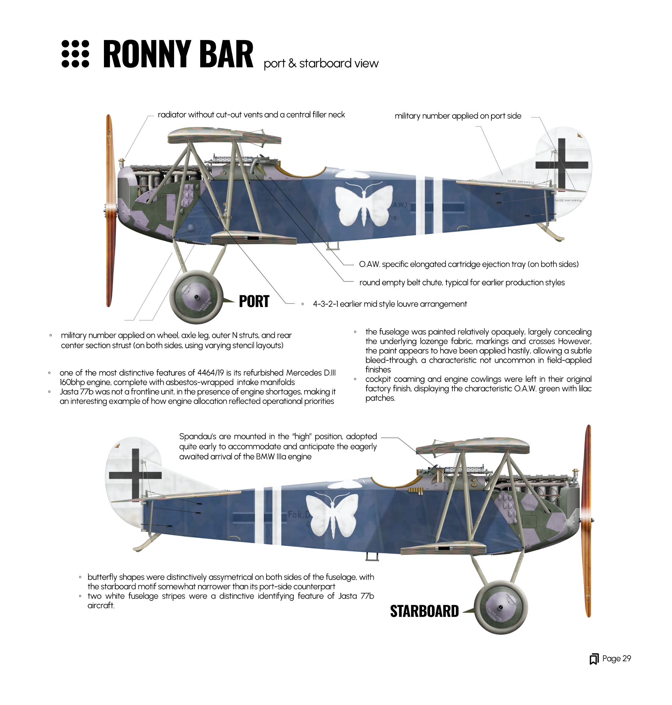 Briefing 1/32 Fokker D.VII OAW 3.0 Hans Jungwirth
