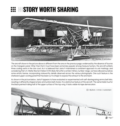 Briefing 1/32 Fokker D.VII OAW 3.0 Walter Blume