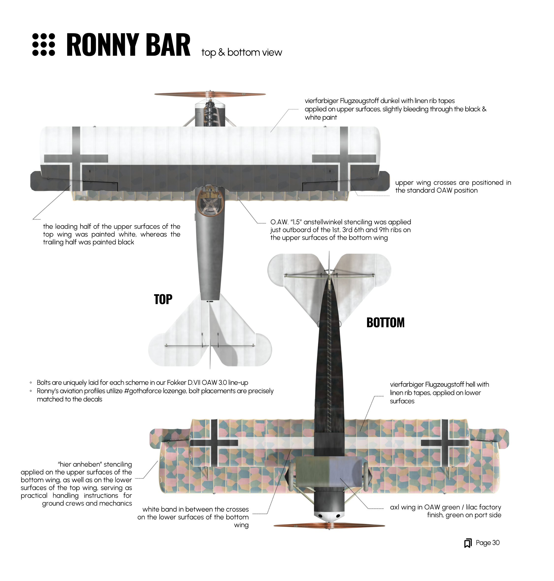 Briefing 1/32 Fokker D.VII OAW 3.0 Walter Blume
