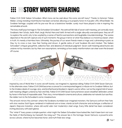 Briefing 1/32 Fokker D.VII OAW 3.0 Seven Samurai