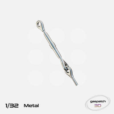 Gaspatch Models - Metal Turnbuckles Type A - 1/32 scale - 12-32004 - Gothaforce