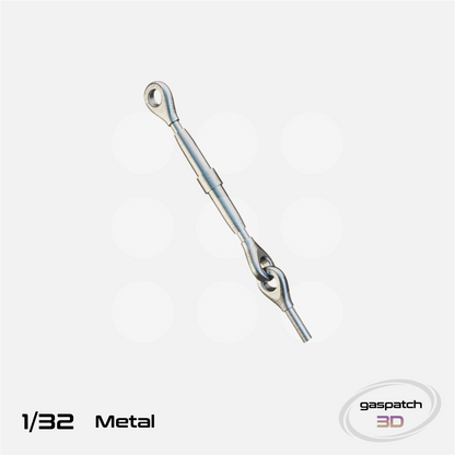Gaspatch Models - Metal Turnbuckles Type A - 1/32 scale - 12-32004 - Gothaforce